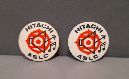 Vintage retro badges hitachi - retro,