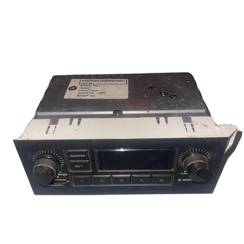 Stereo auto epoca chrysler - auto,