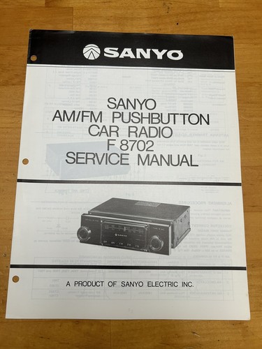 Sanyo 8702 autoradio - sanyo,