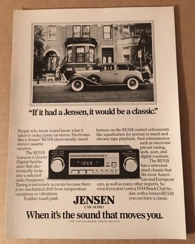 Autoradio stereo jensen - jensen, re518